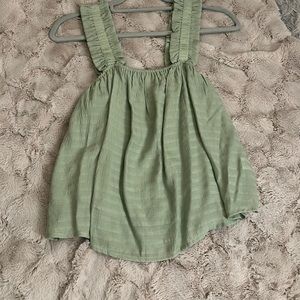 NWT Buckle Cropped Tank-Top Size M